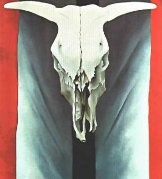 喬治亞 奧基夫 Cow's Skull: Red, White, and Blue